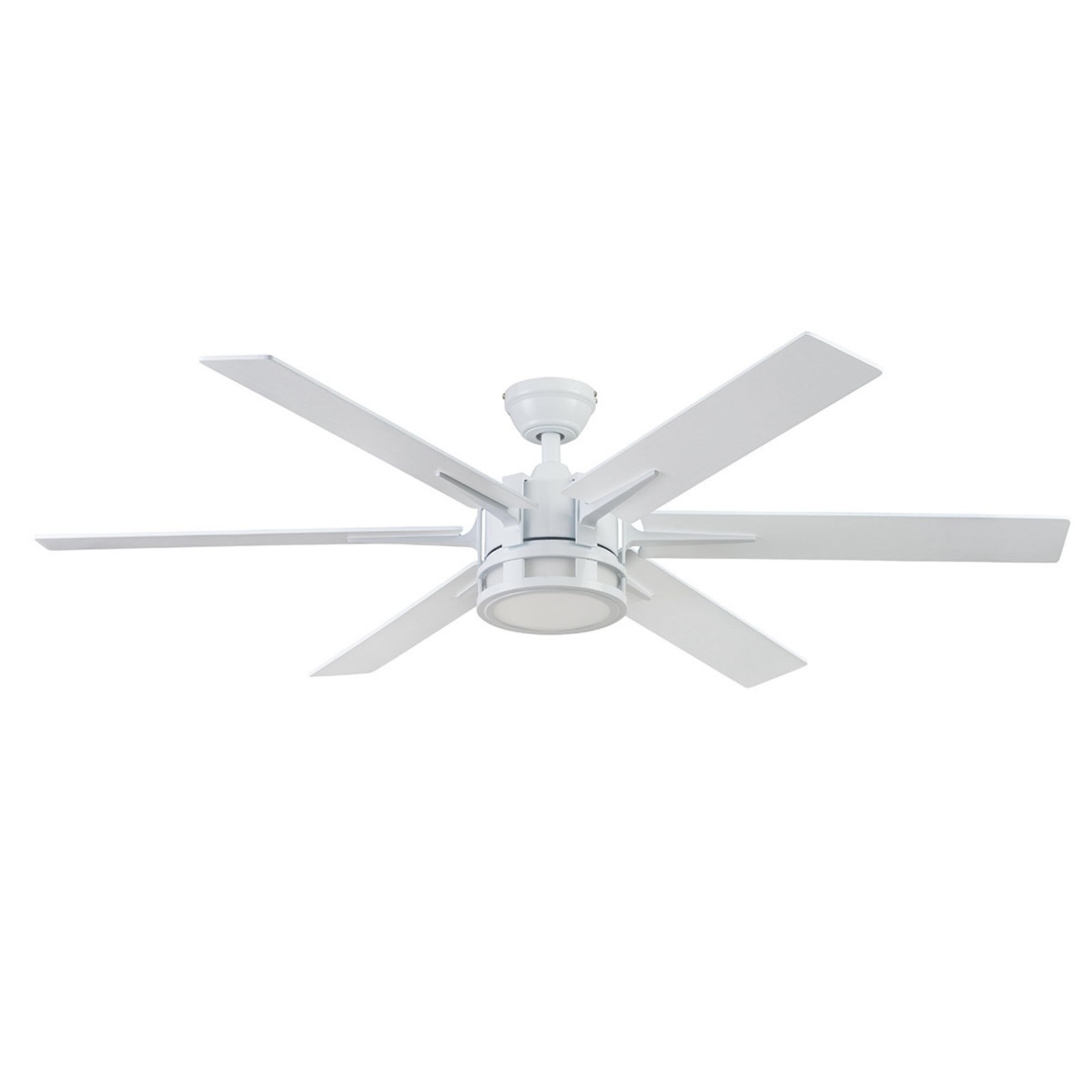 Kaliza Modern 56 Inch Ceiling Fan with Light, Remote Control Fan, LED Indoor ...