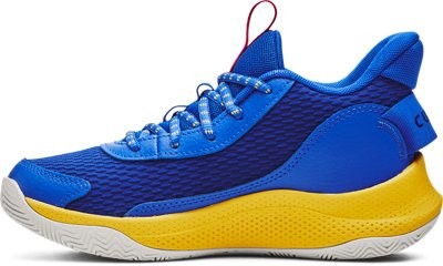 Under Armour Unisex Kids' Grade School Curry 3Z7 Basketball Shoes Royal/Versa Bl