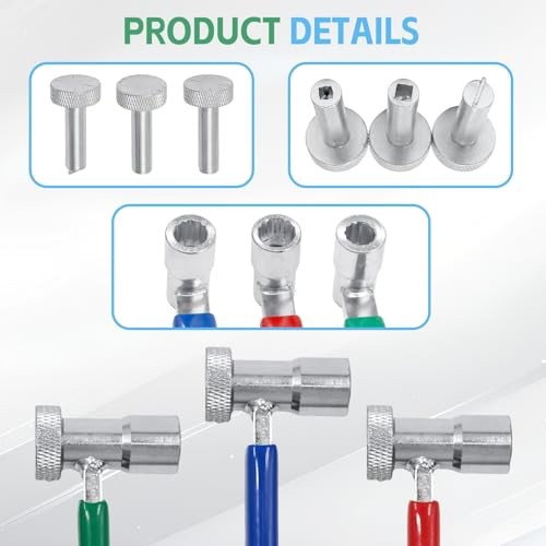 2218 Small Engine Valve Tappet Adjusting Tool 6 Piece Set, Valve Clearance