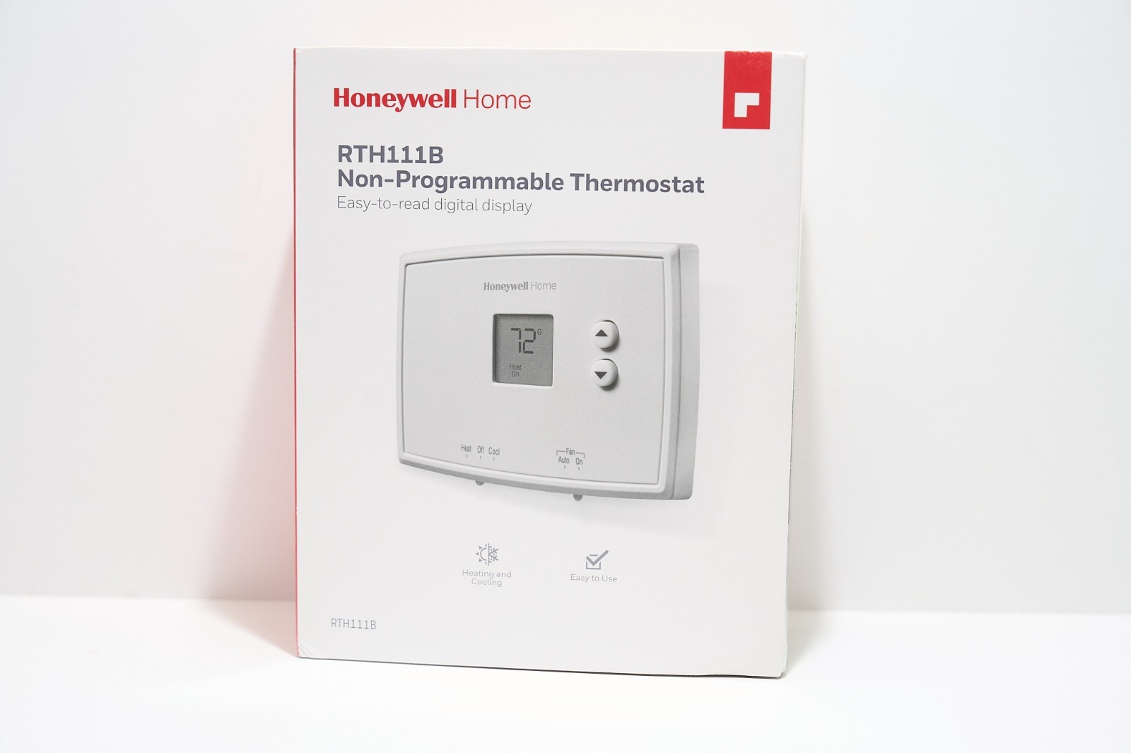 Honeywell RTH111B1024 Digital Non-Programmable Thermostat - White