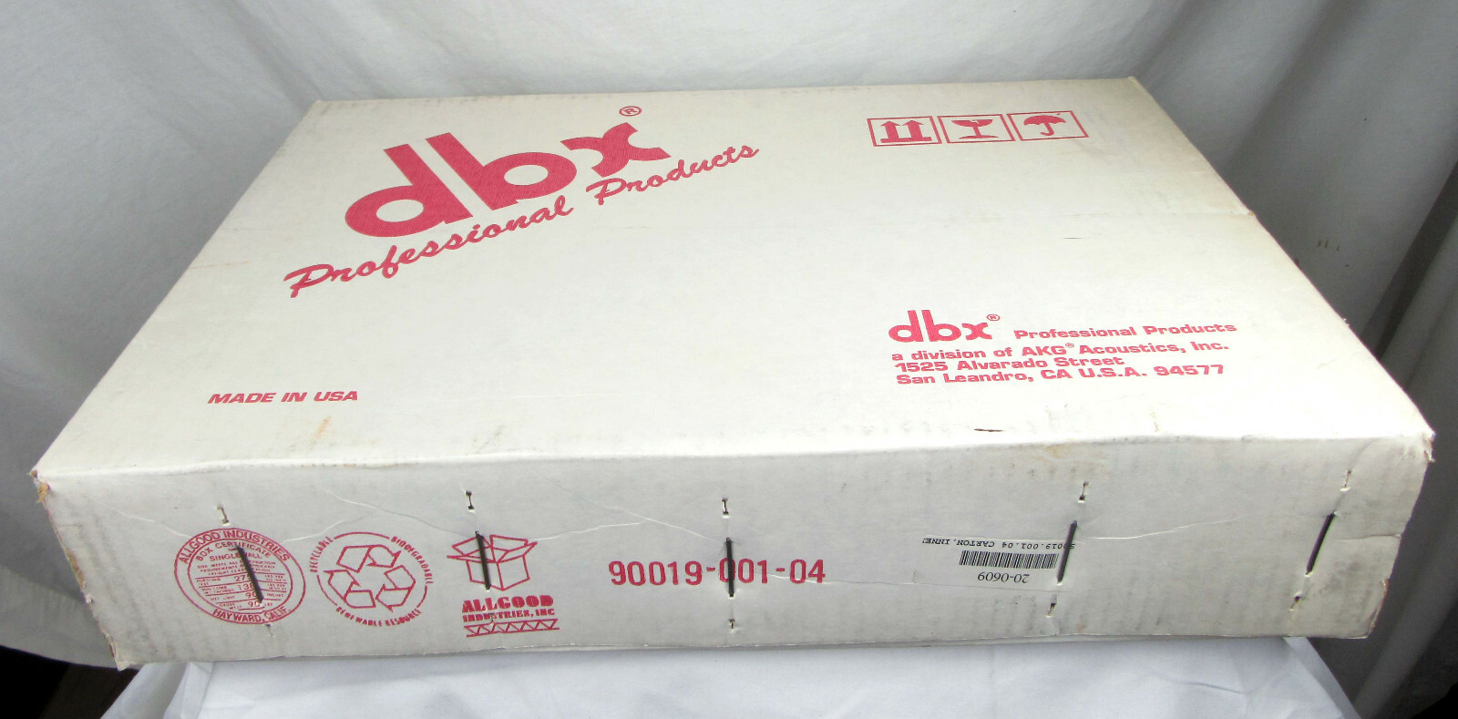 dbx 168A Studio Dynamics Processor - New Old Stock, Free Shipping