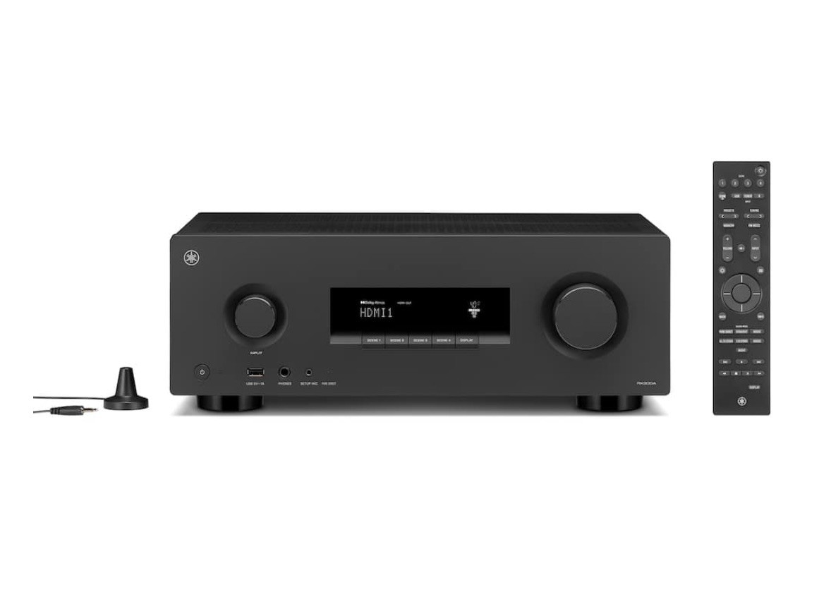 Yamaha - RX300A 5.2-Channel 4K120Dolby Atmos AV Receiver - - Black