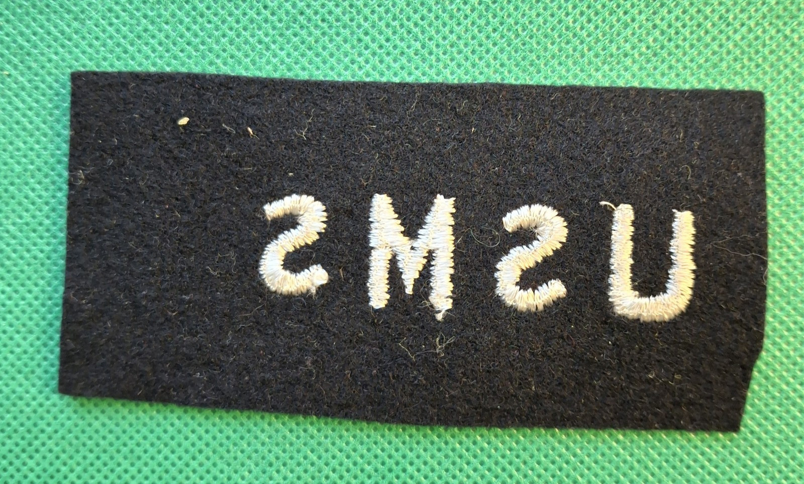 US Maritime Service Branch Uniform Tag/ Patch
