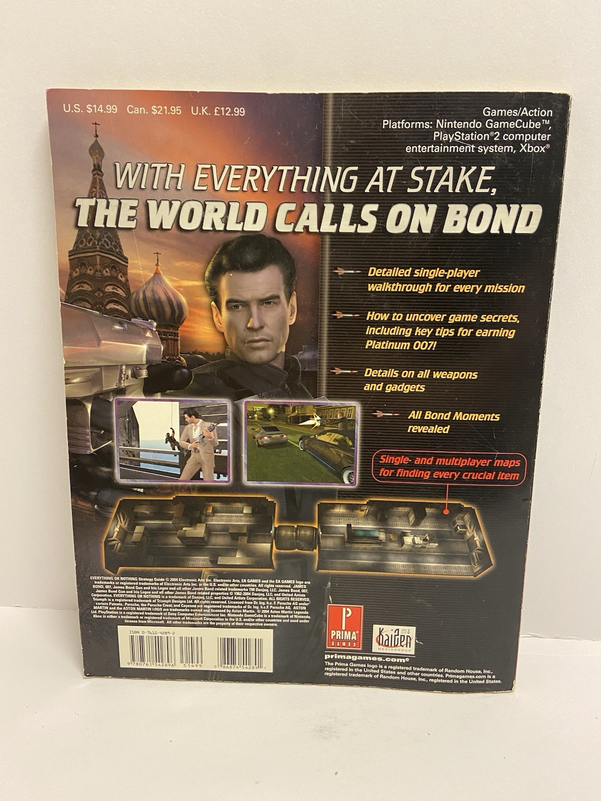 007 Everything Or Nothing - James Bond - Prima’s Official Strategy Guide 2004