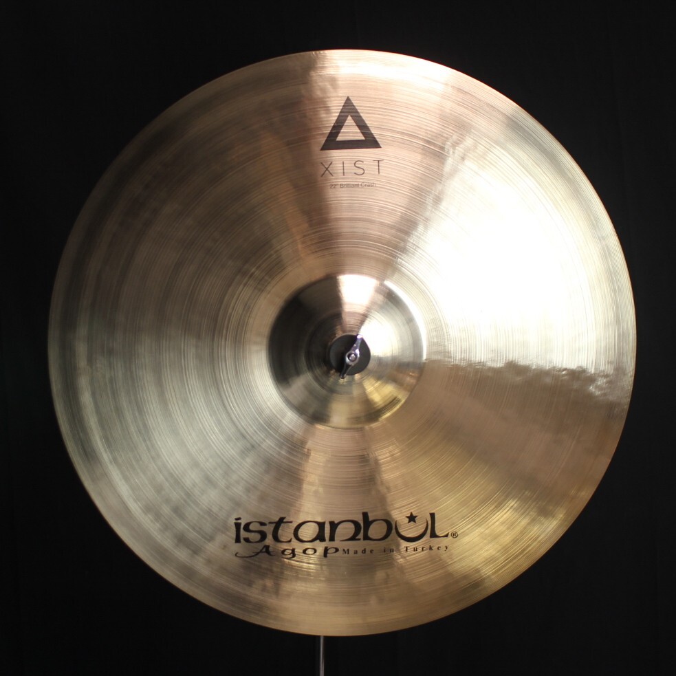 Istanbul Agop 22" Xist Brilliant Crash - 2094g (video demo)