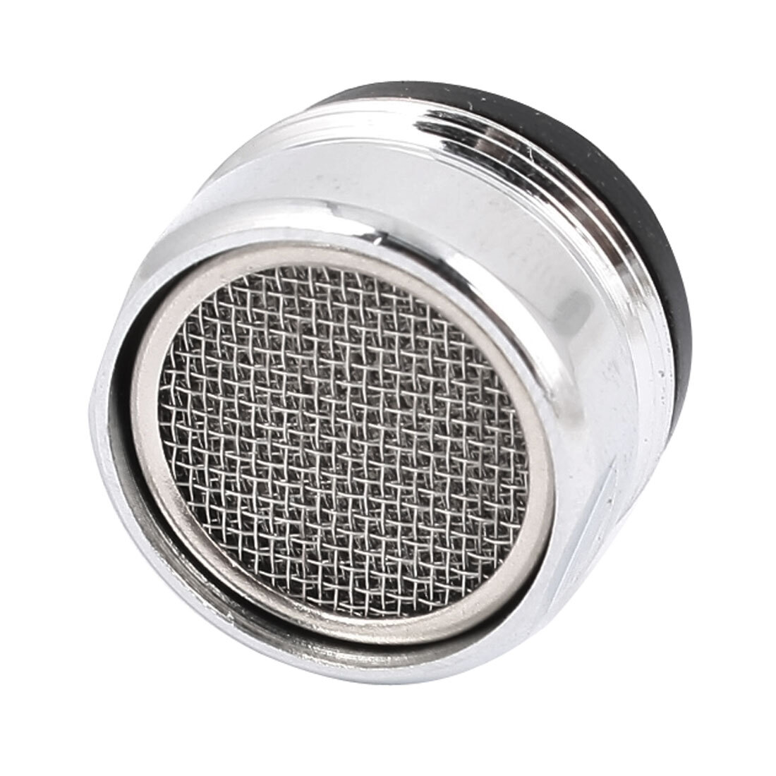 22mm Male Thread Silver Tone Faucet Tap Filtering Net Spout Aerator Nozzle