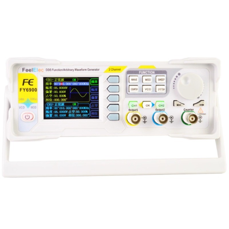FY6900 Dual Channel DDS Function Arbitrary Waveform Signal Generator Counter
