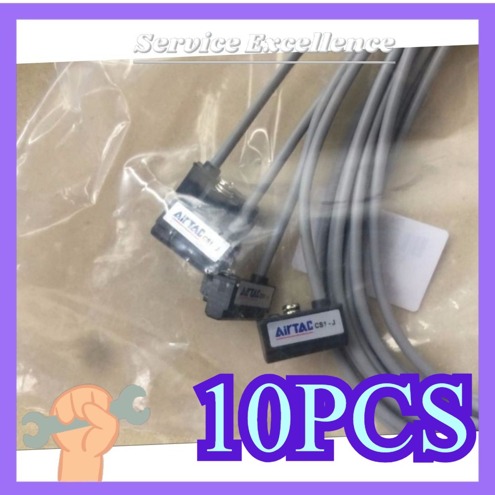 NEW CS1-J CS1J 10X New AirTAC Magnetic Switchs 1.5M #3575 LY Fast Delivery