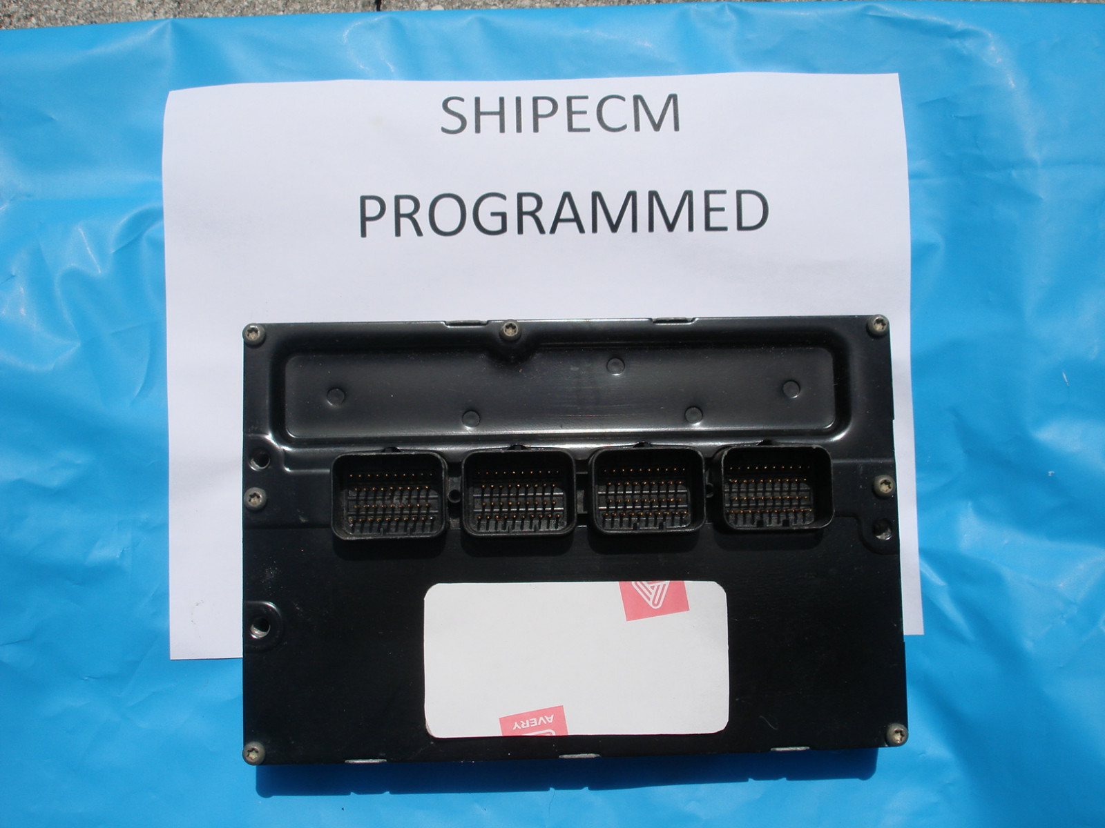 08 JEEP WRANGLER  3.8L MT 5SP 05187482 ECM  PLUG PLAY NEW PROPROGRAMMED WITH 1Y