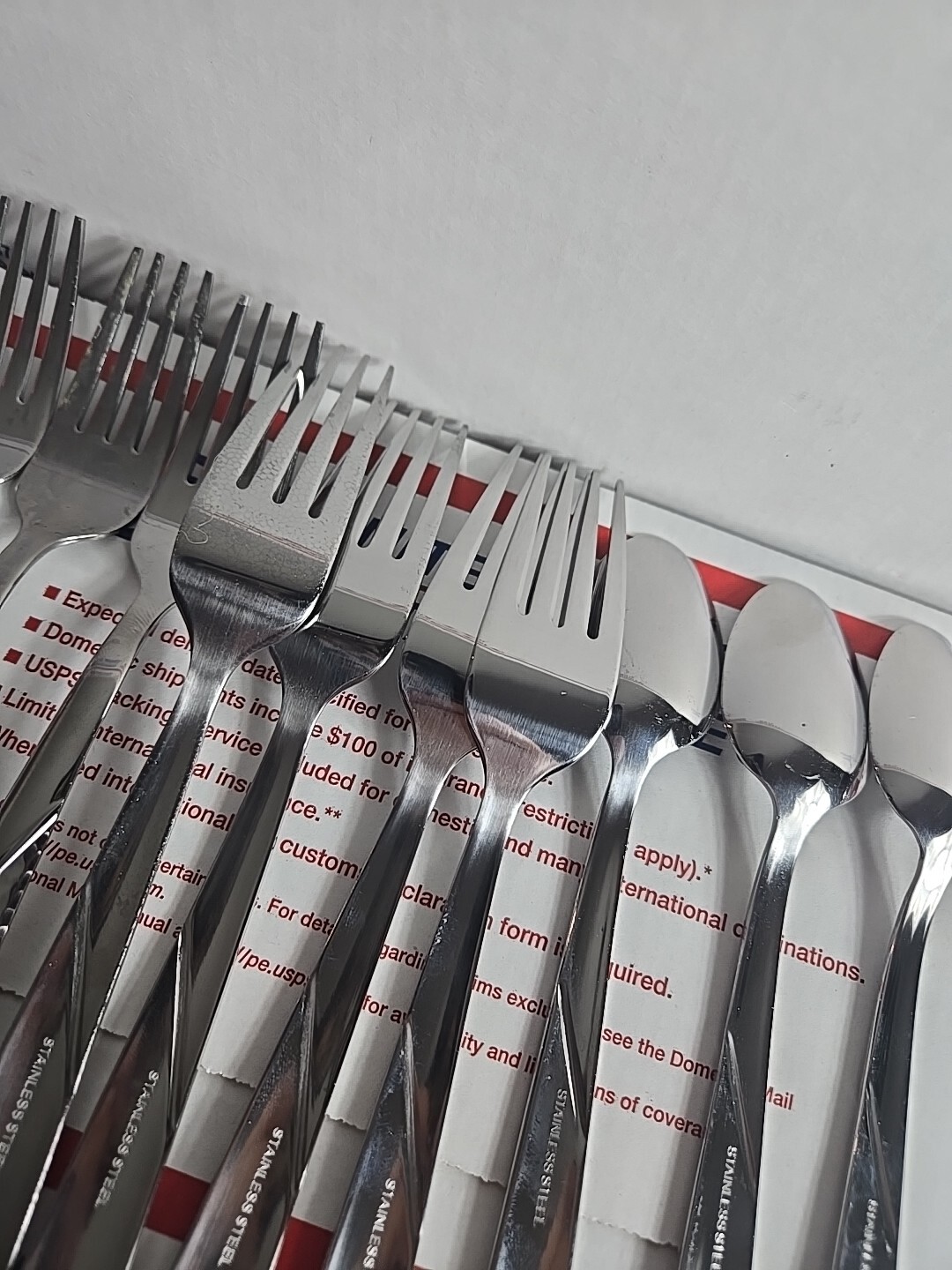 FLATWARE 19 pieces PFALTZGRAFF stainless LORING Hammered Flatware