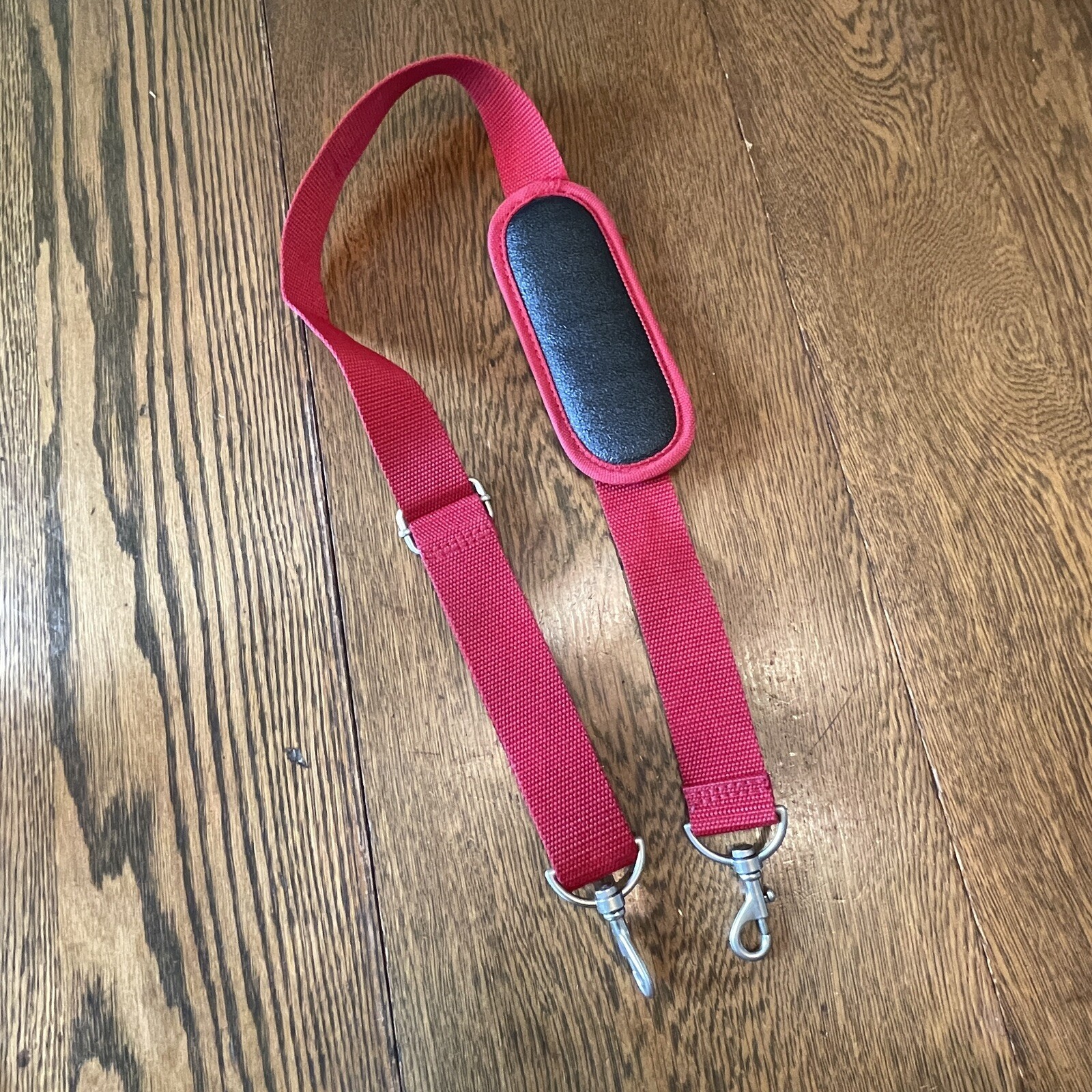 Unbranded adjustable Red shoulder strap replacement heavy metal hardware