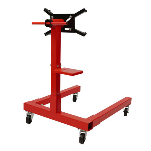 2000 LBS Folding Engine Stand Vehicle Engine Block Stand 360 Degree Head