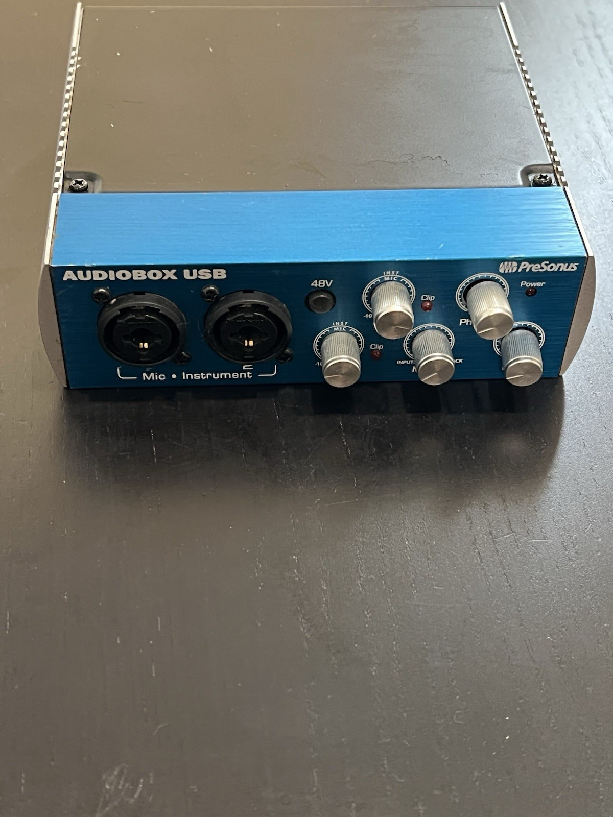 PreSonus AudioBox USB Interface 2 Mic Phantom MIDI I/O XLR USB TRS Out