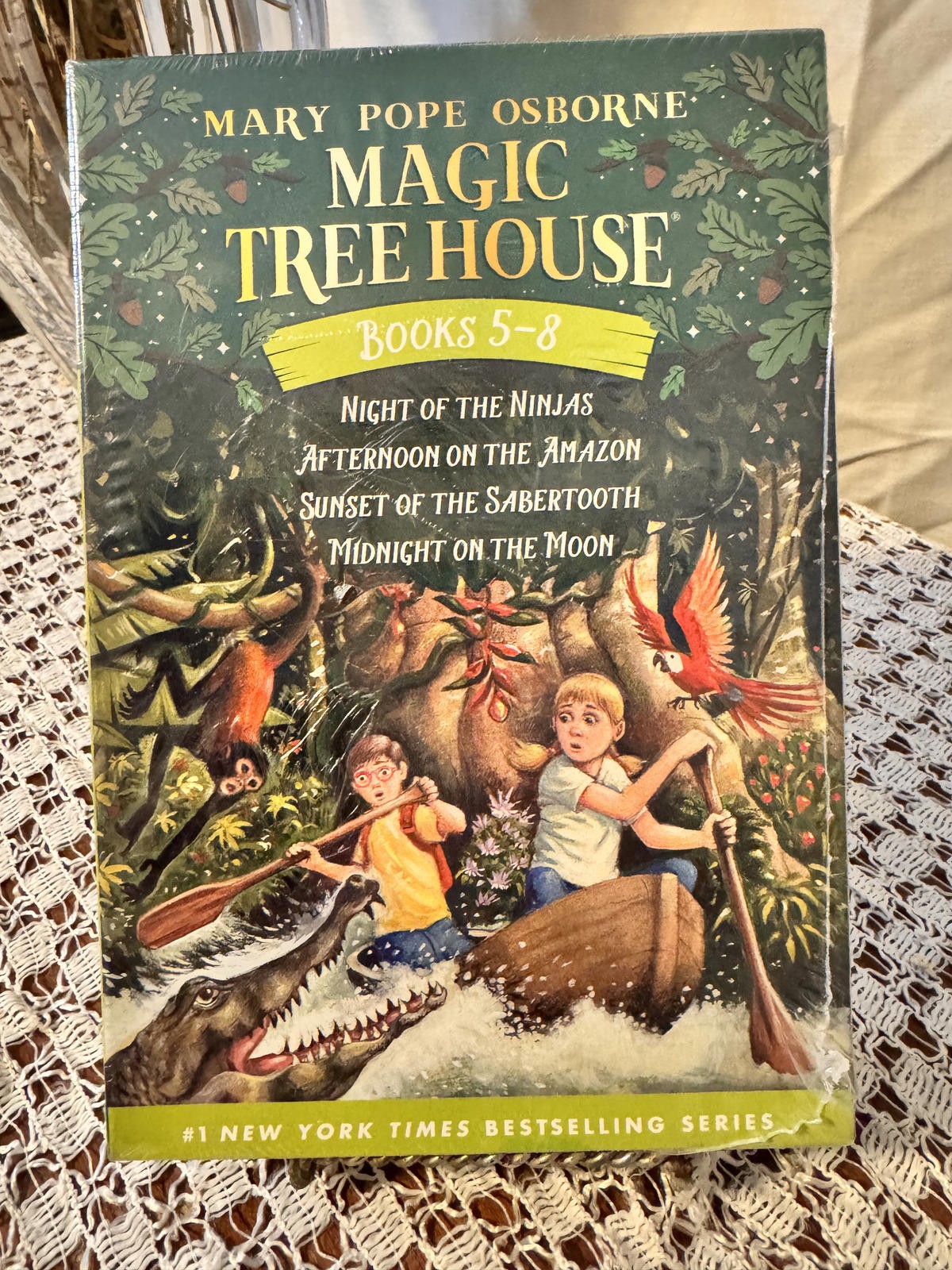 Mary Pope Osborne Children's Magic Tree House Books 5-8 Collection Set