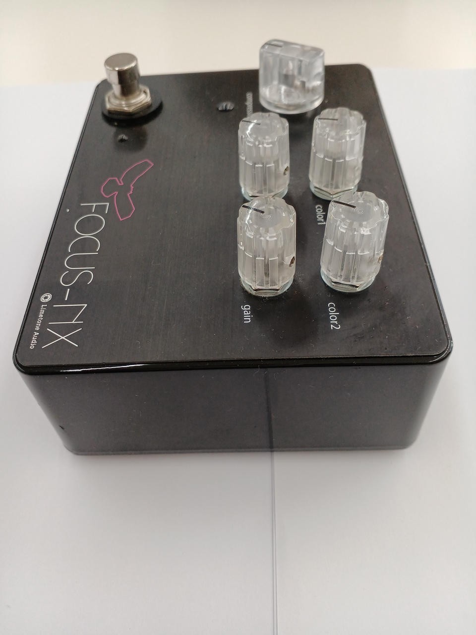 Limetone Audio FOCUS-NX Compressor Effects Pedal Tested & Works 31223