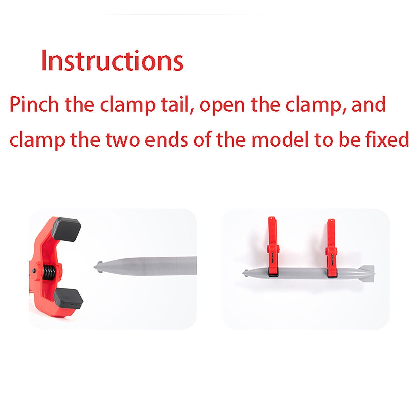For Hobby Model DIY 2/4/20 PCS Seamless Auxiliary Clamp Model Tool