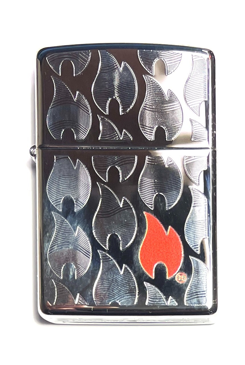 Zippo Lighter Zippo Flames Design Classic - 29678, US Seller Made in USA