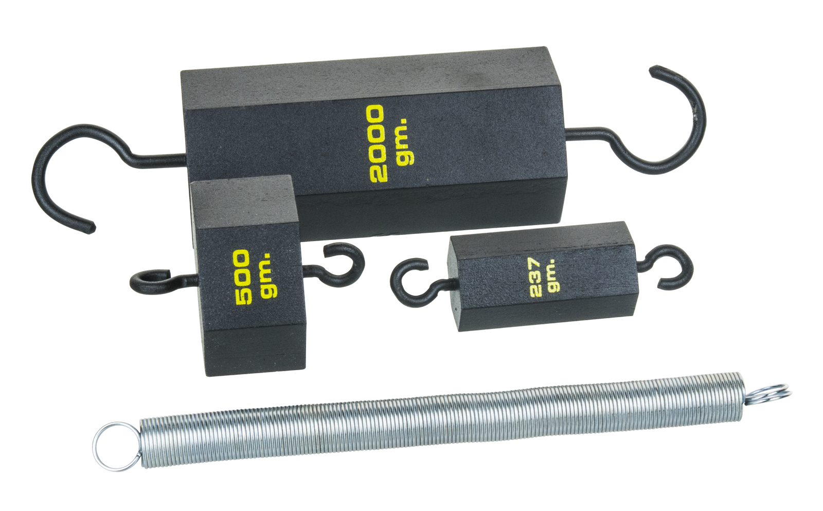 Eisco Labs Helical Spring and Mass Set