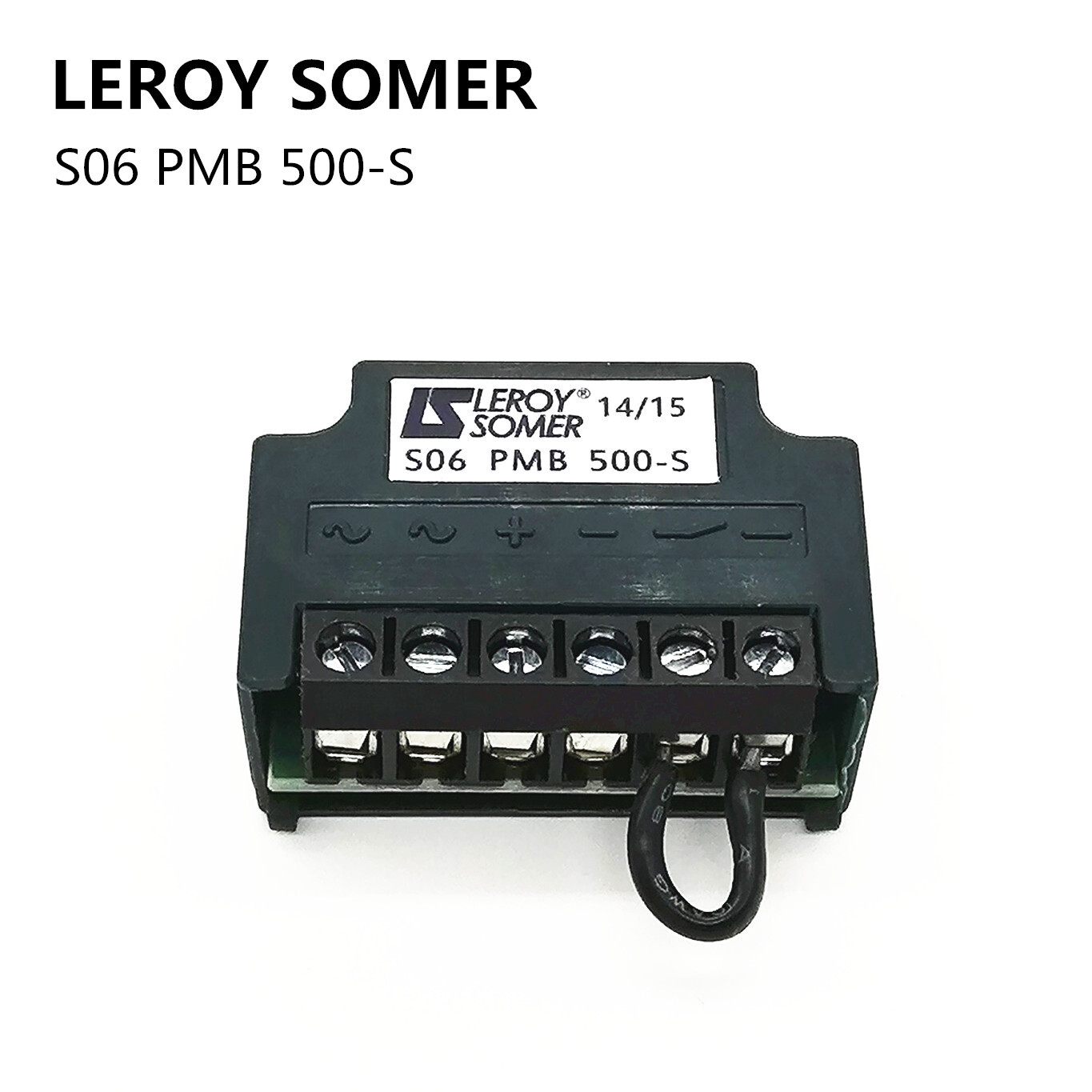 LEROY SOMER S06 PMB 500-S full wave motor brake rectifier power supply unit