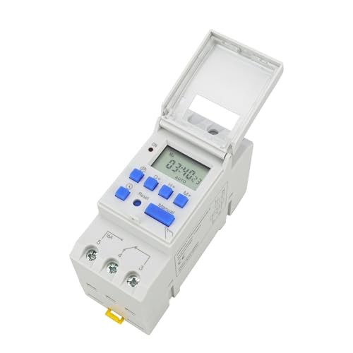THC15A AC 110V Digital LCD Power Programmable Timer Time Switch Relay 16A Amp