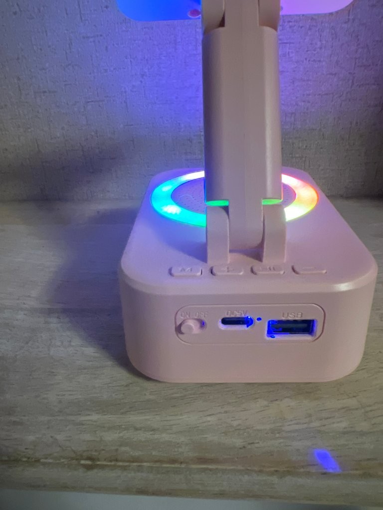 IMOLI Adjustable LED Speaker Stand