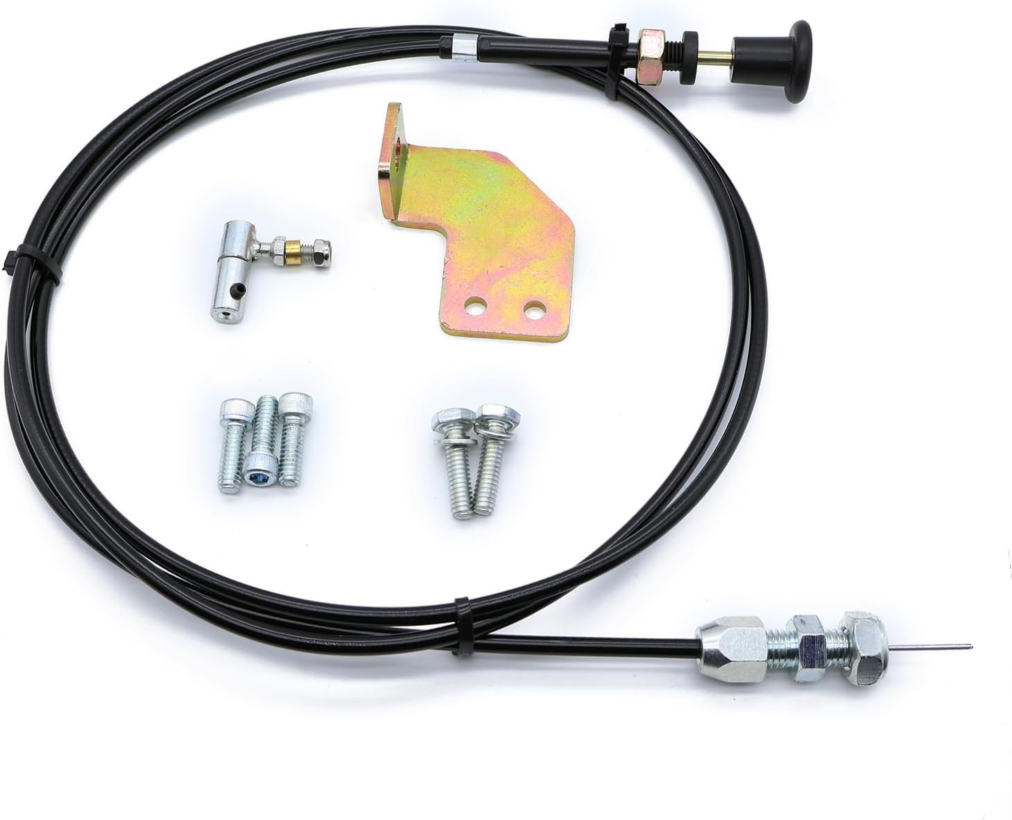 P7100 Manual Fuel Shut Off Solenoid Kit Cable P-pump For Cummins Dodge 12v 6/4bt