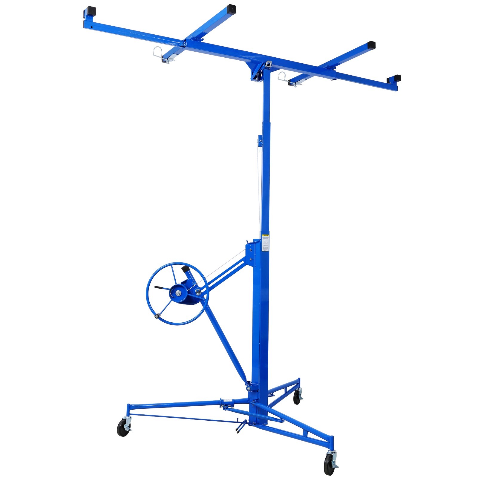 Drywall Lift Hoist 11ft Panel Jack Lifter BLUE