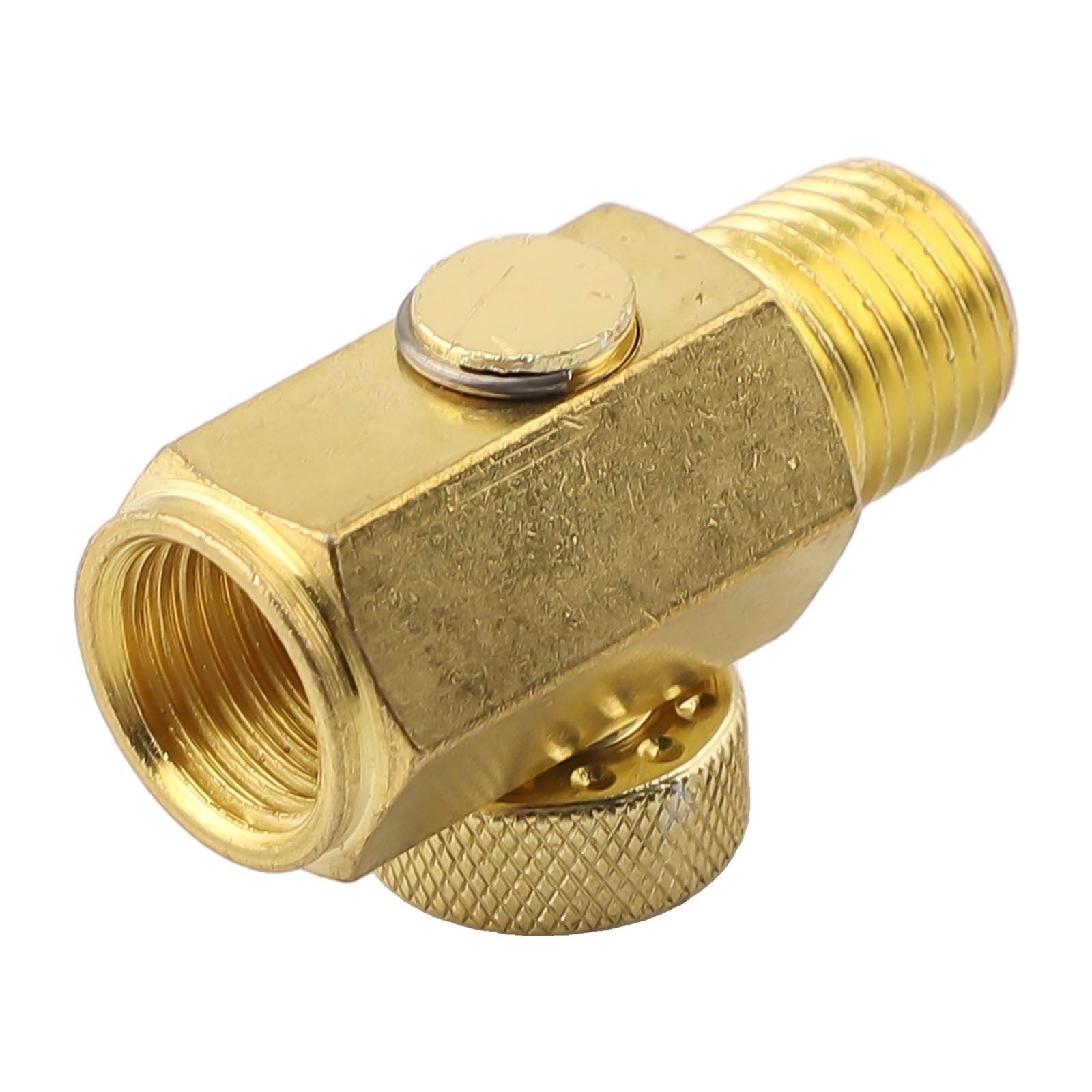 14 inch NPT Inline Regulator Easy Adjustment Solid Brass Air Pressure Valve