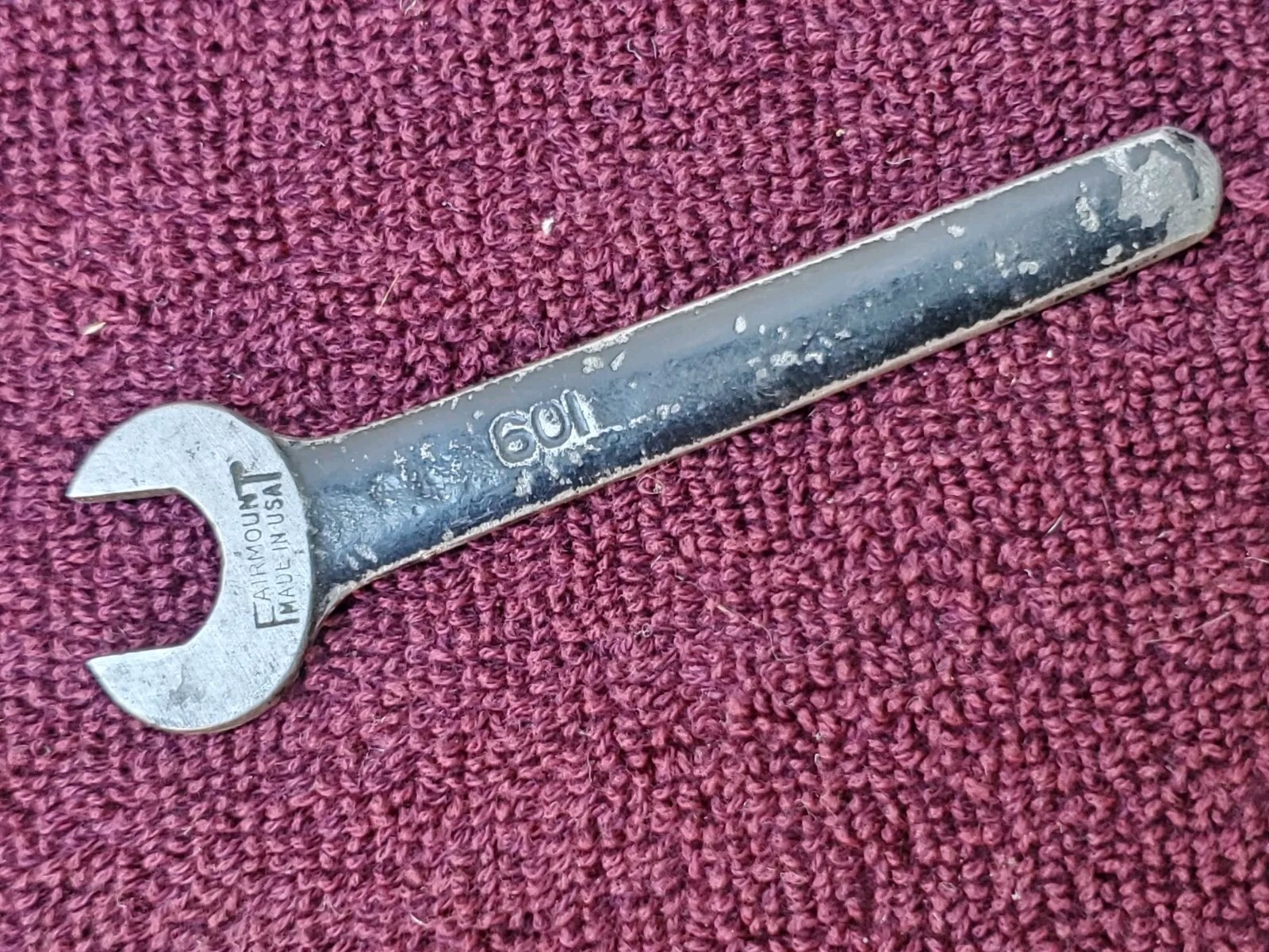 Vintage Fairmount 1/2” Engineers Wrench , No.601