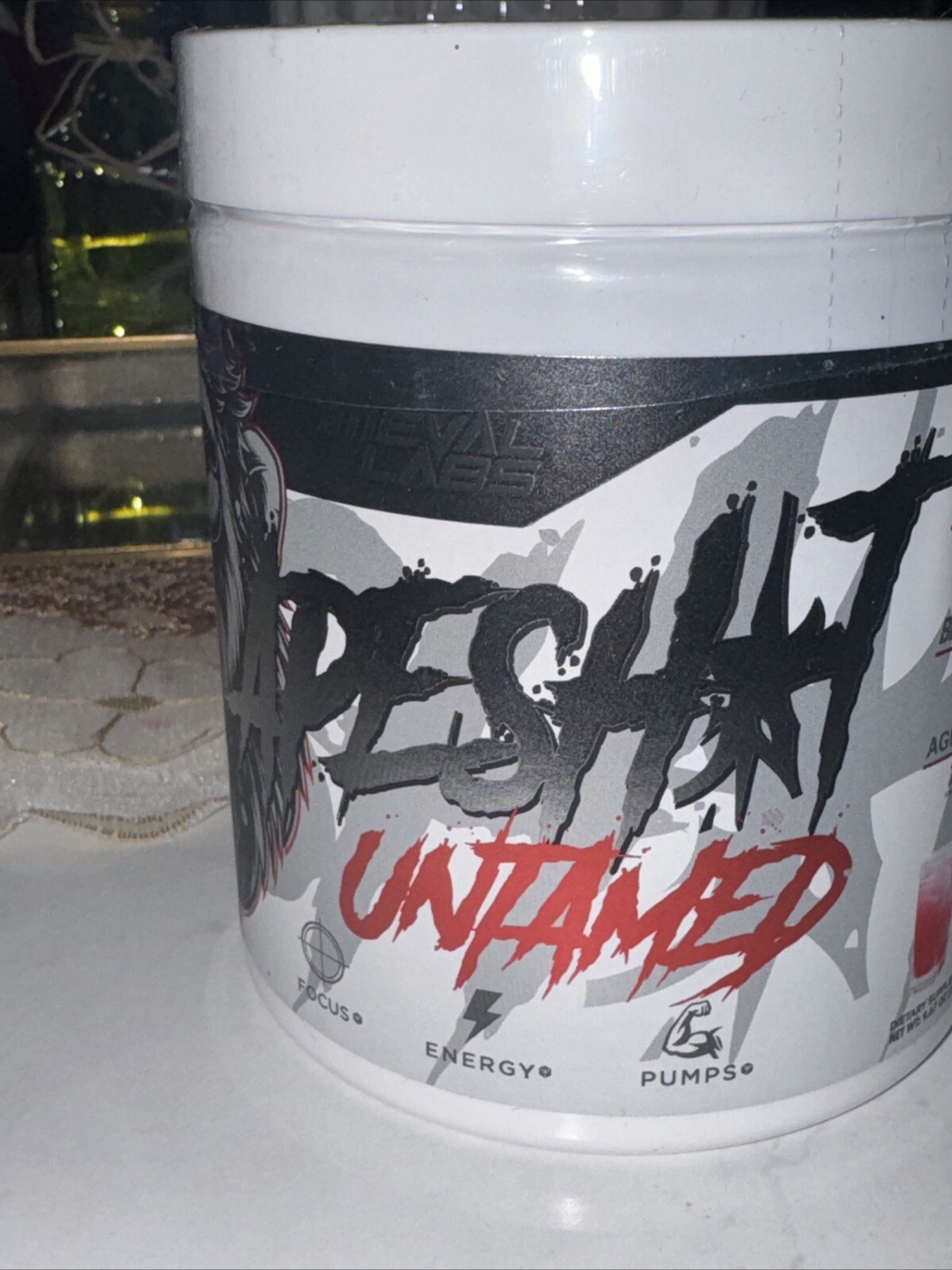Primeval Labs Apesh*t Untamed Pink Limonada Flavor Pre-Workout Supplement Powder