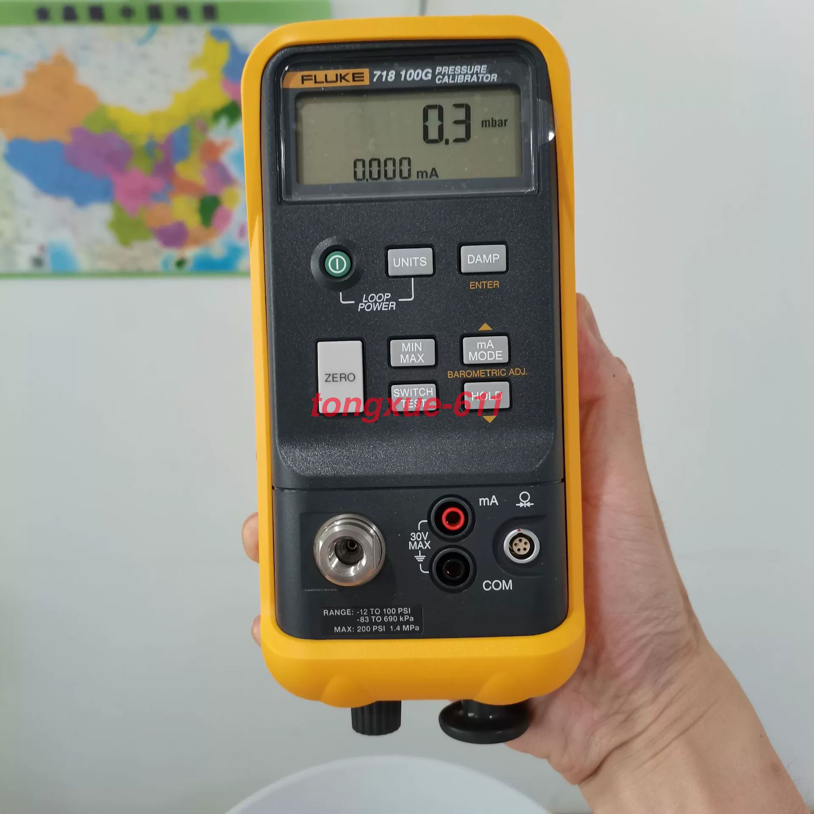 Brand new Fluke 718 100G Via FedEx or DHL