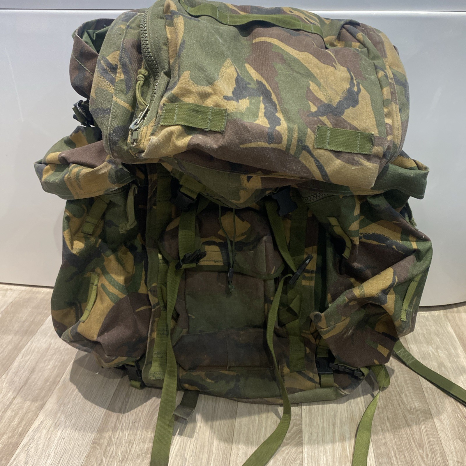 British Army issue PLCE Bergen Long Consulted  Backpack DPM IRR 2004