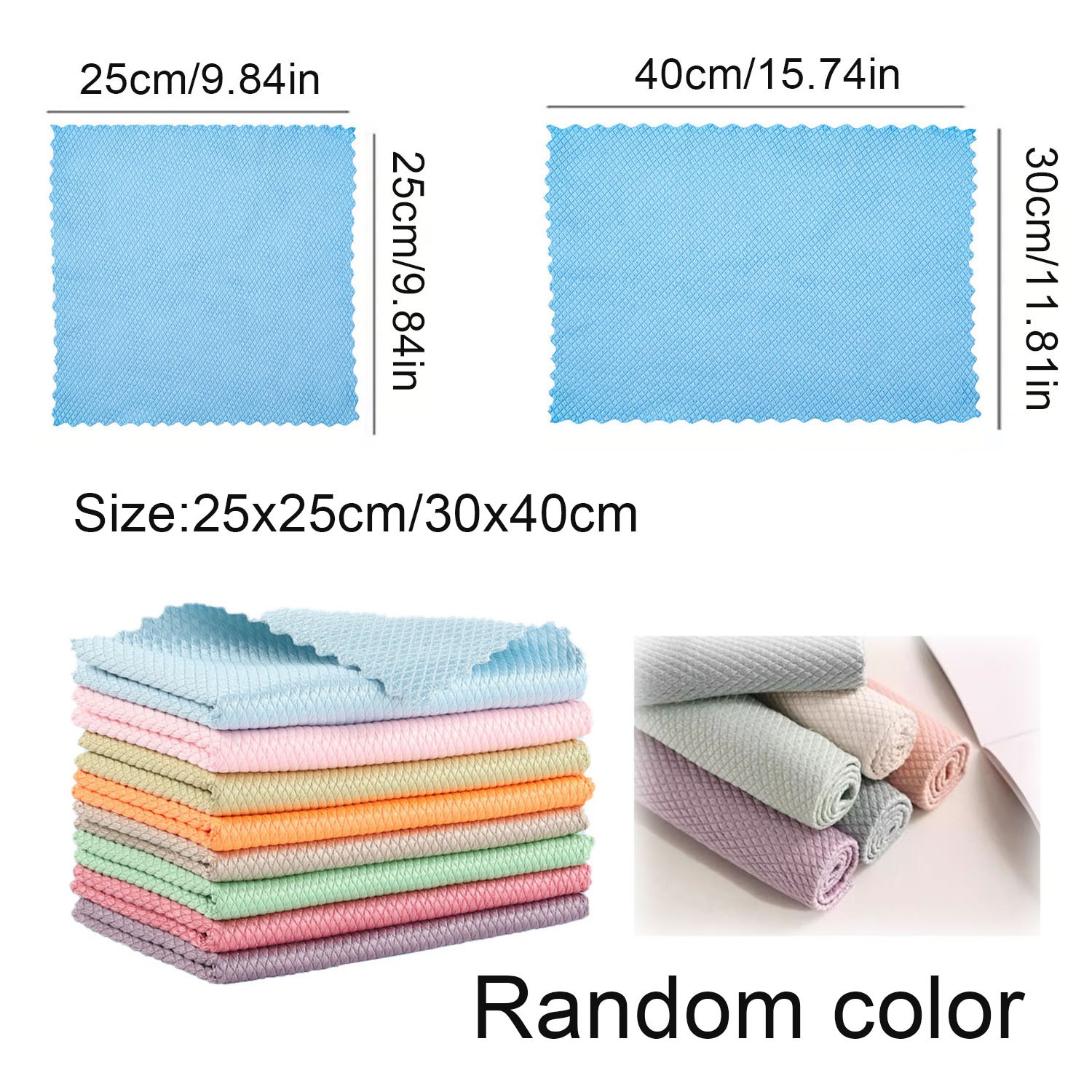 5 x microfibre cloth polishing cloth glass cloth window cloth cutlery mirror