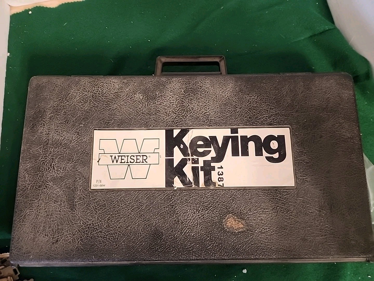 Weiser Keying Kit 1387 Vintage Set Incomplete