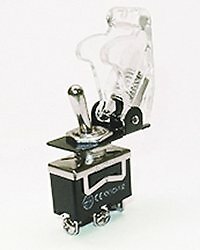 Safety Toggle Switch SPDT 20 Amp "Transparent"