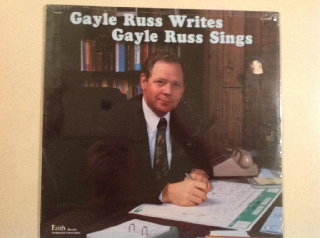 Gayle Russ Writes Gayle Sings southern gospel vinyl lp sealed new Evansville IN