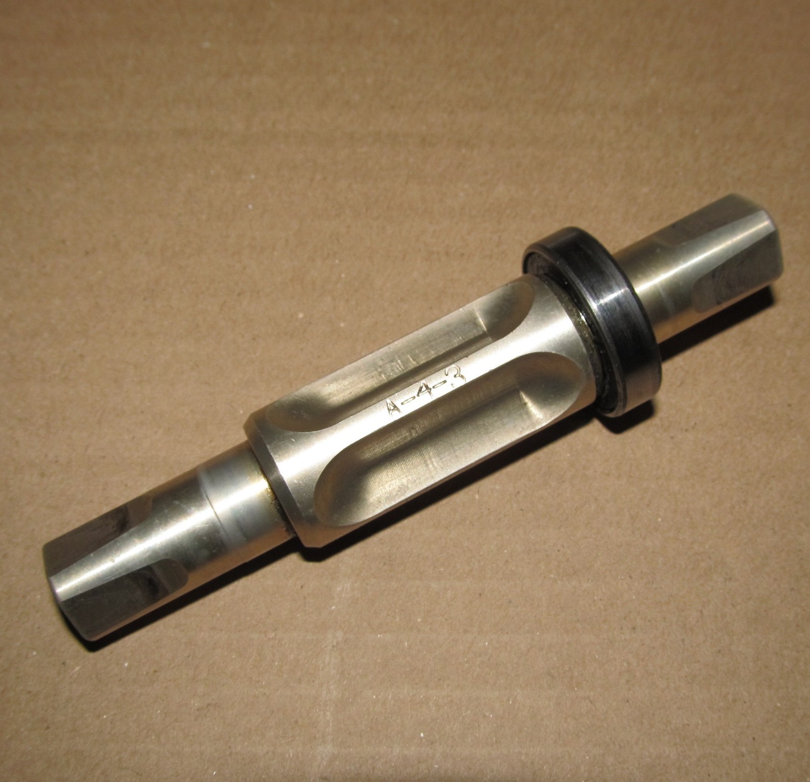Sampson Topline Titanium Bottom Bracket Spindle 112mm w/ One Bearing