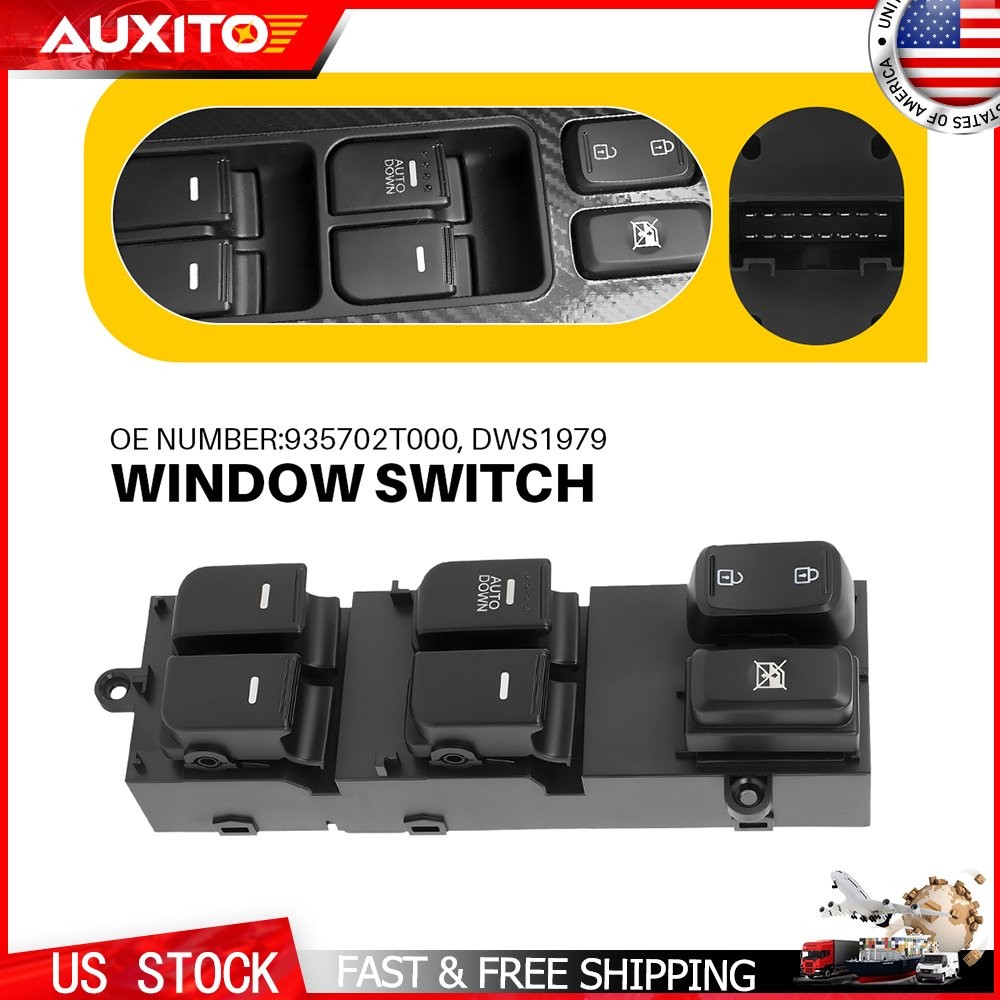 For 2011-2013 Kia Optima Driver Side Front Left Master Power Window Switch 16Pin