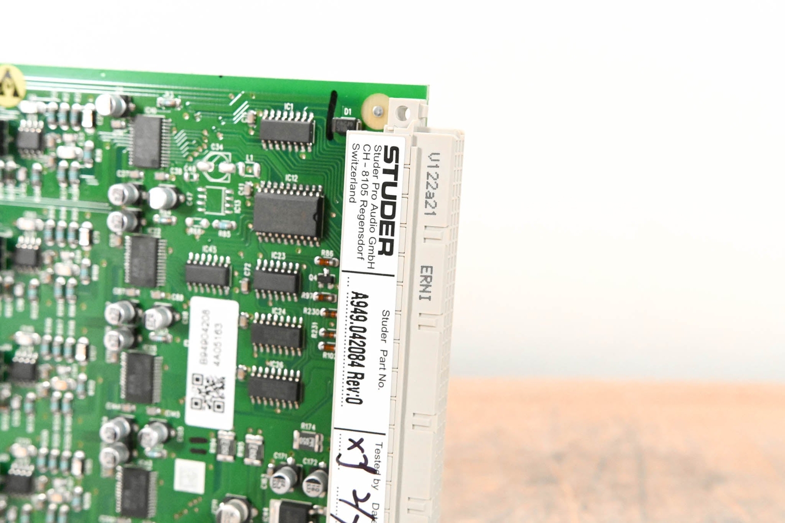 Studer 8-Channel Analog Line Out Card for D21m & D23m Modular I/O System CG01HAS