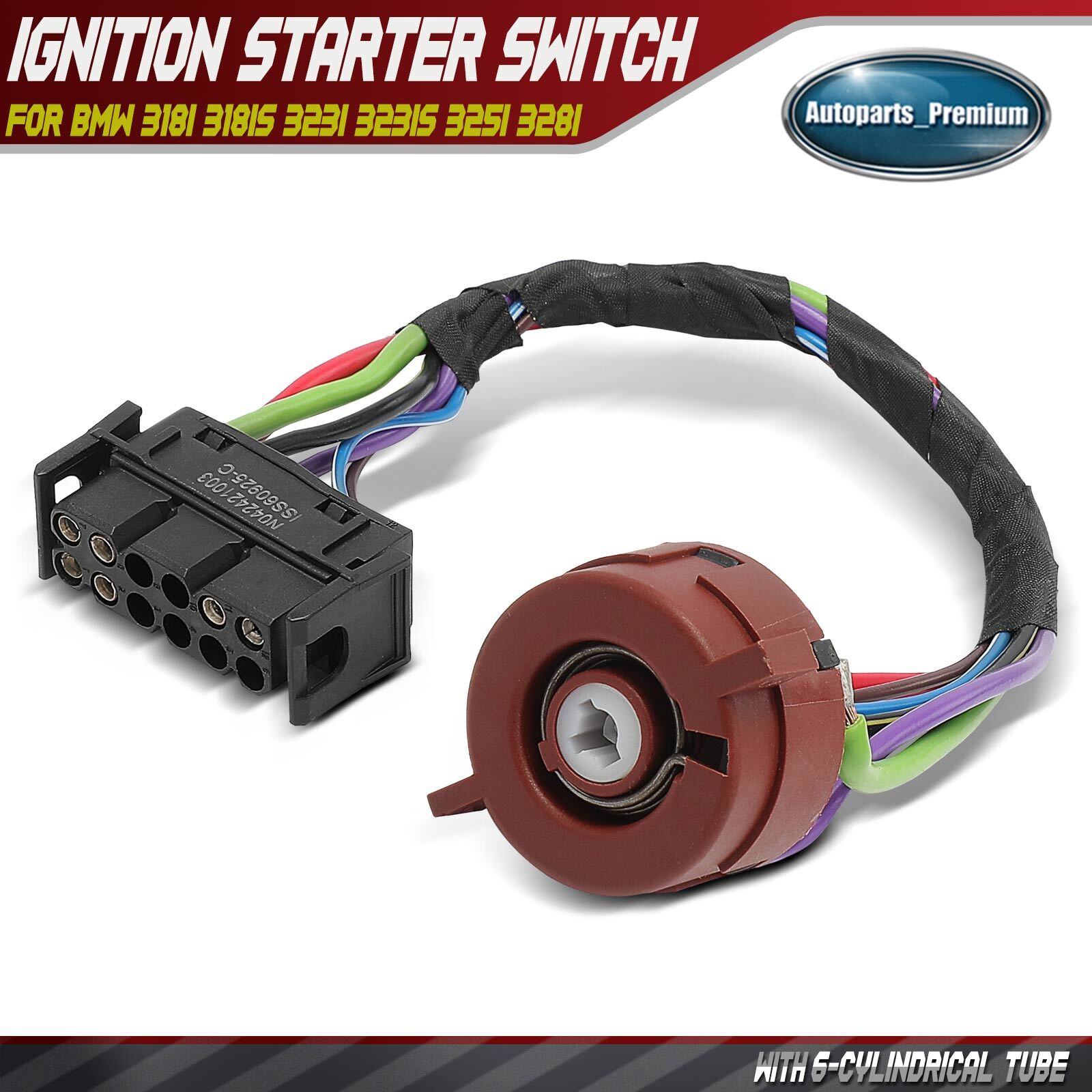 Ignition Switch for BMW 318i 318is 1995-1999 323i 323is 325i 328i 328is M3 Z3