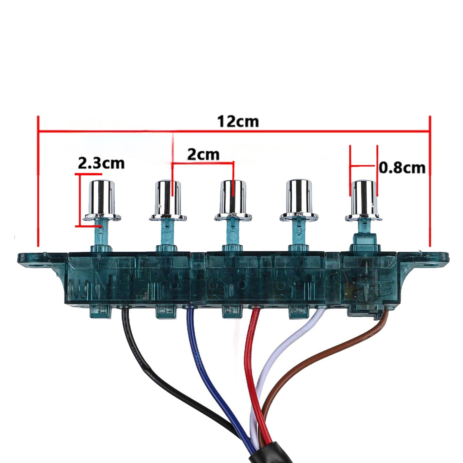 Range Hood Control Panel 5 Button Switch for Enhanced Operation in Kitchens
