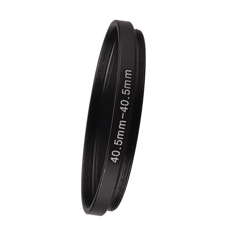 40.5mm-40.5mm Filter Adapter Ring, 40.5mm Male Thread to 40.5mm Female Thread