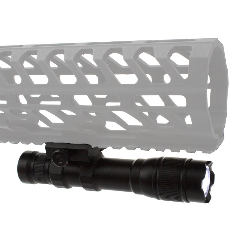 Rifle Light Weapon Flashlight Fits 20MM Rail Outdoor Tactical Flashlight