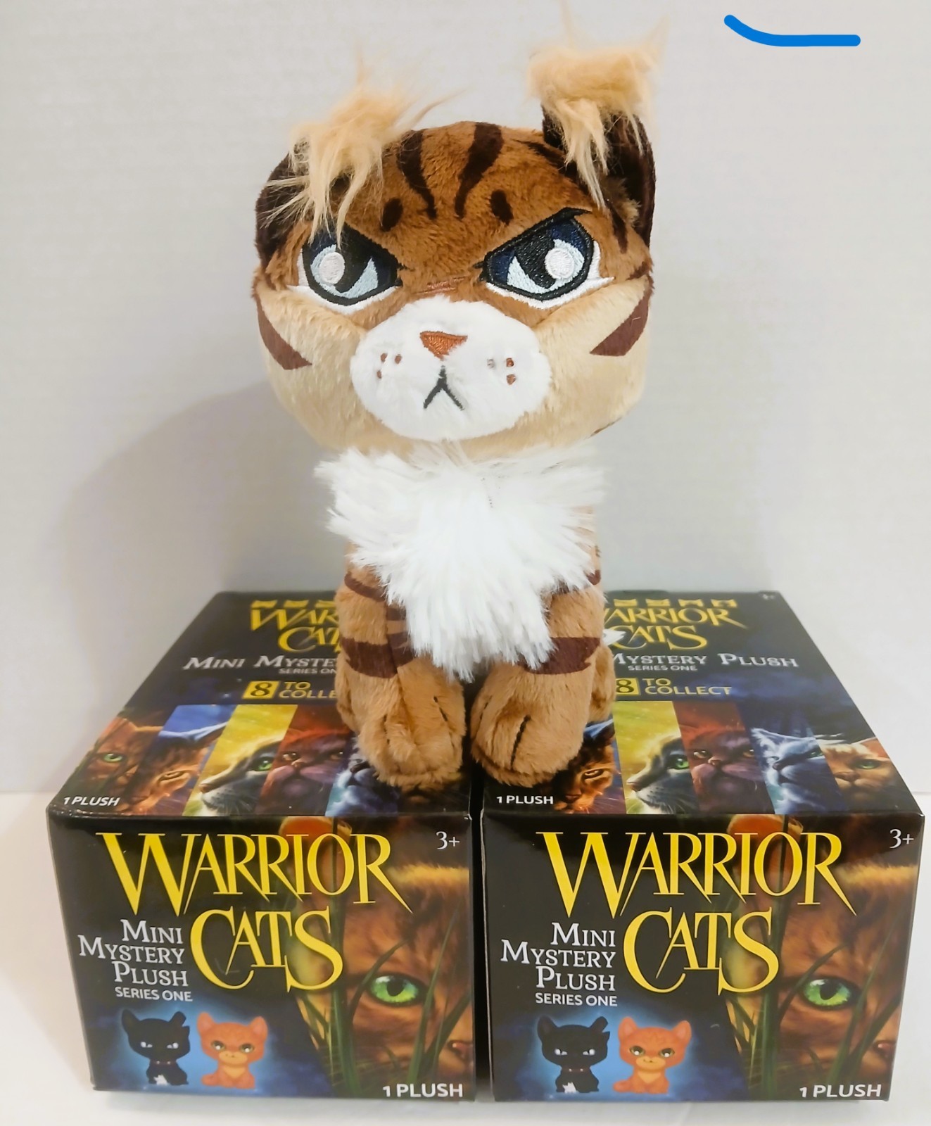 WARRIOR CATS 6" MINI PLUSH SERIES 1 HAWKFROST RIVERCLAN MEMBER (RARE)