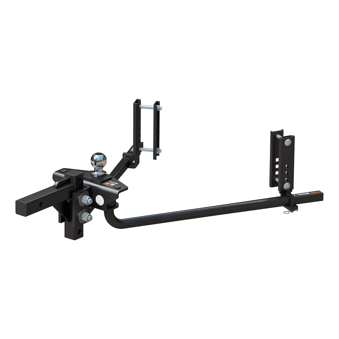 Curt 17601 Weight Dist Hitch  Trunnion Fits 2" Receiver  8000 to 10000lb  GTW