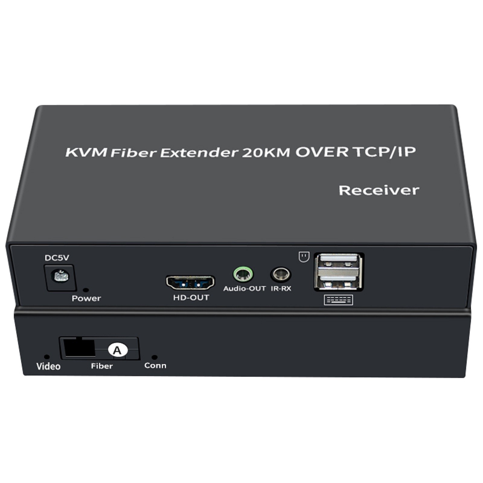 1920X1080P @60Hz HDMI KVM Fiber Extender over SC Fiber Optical Cable to 20Km C