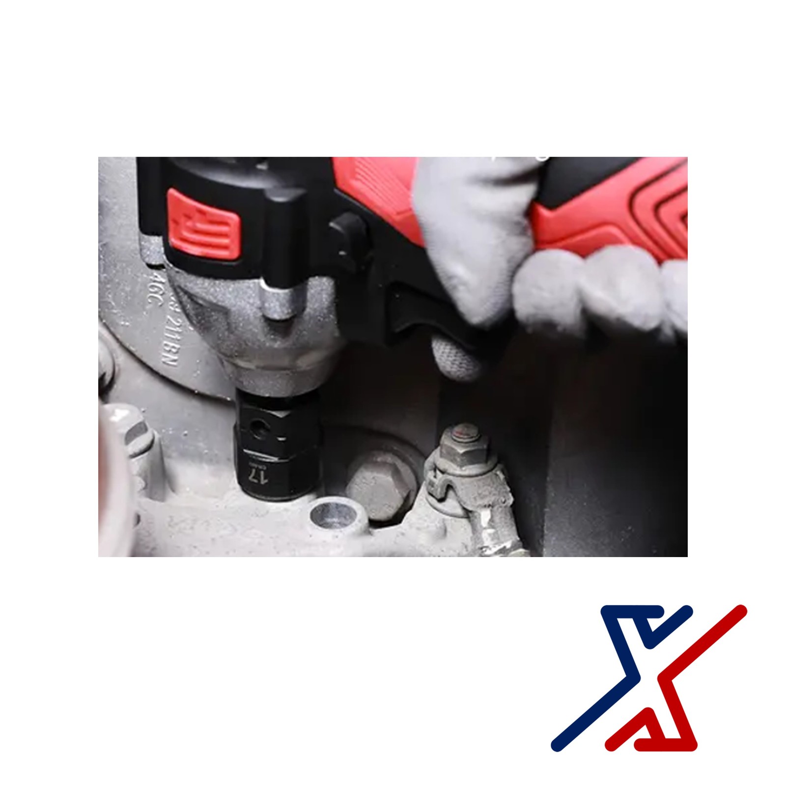 7mm. x 3/8" Drive Nano Socket / Stuby Socket by X1 Tools