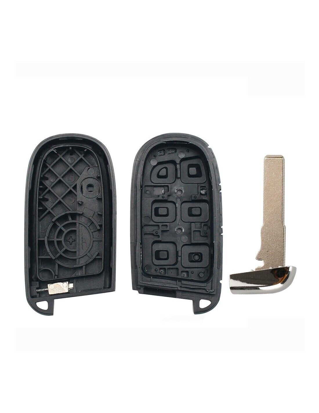 COMPATIBLE Remote Control Key Cover Shell for Jeep Renegade Compass 2/3 Buttons