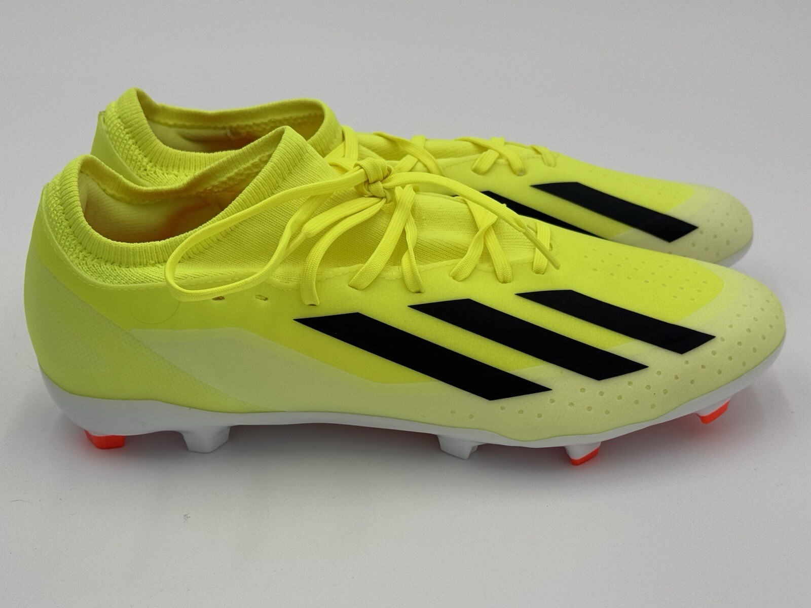 Size 11 - adidas X Crazyfast League FG Soccer Cleats Yellow IG0605 No Box Lid