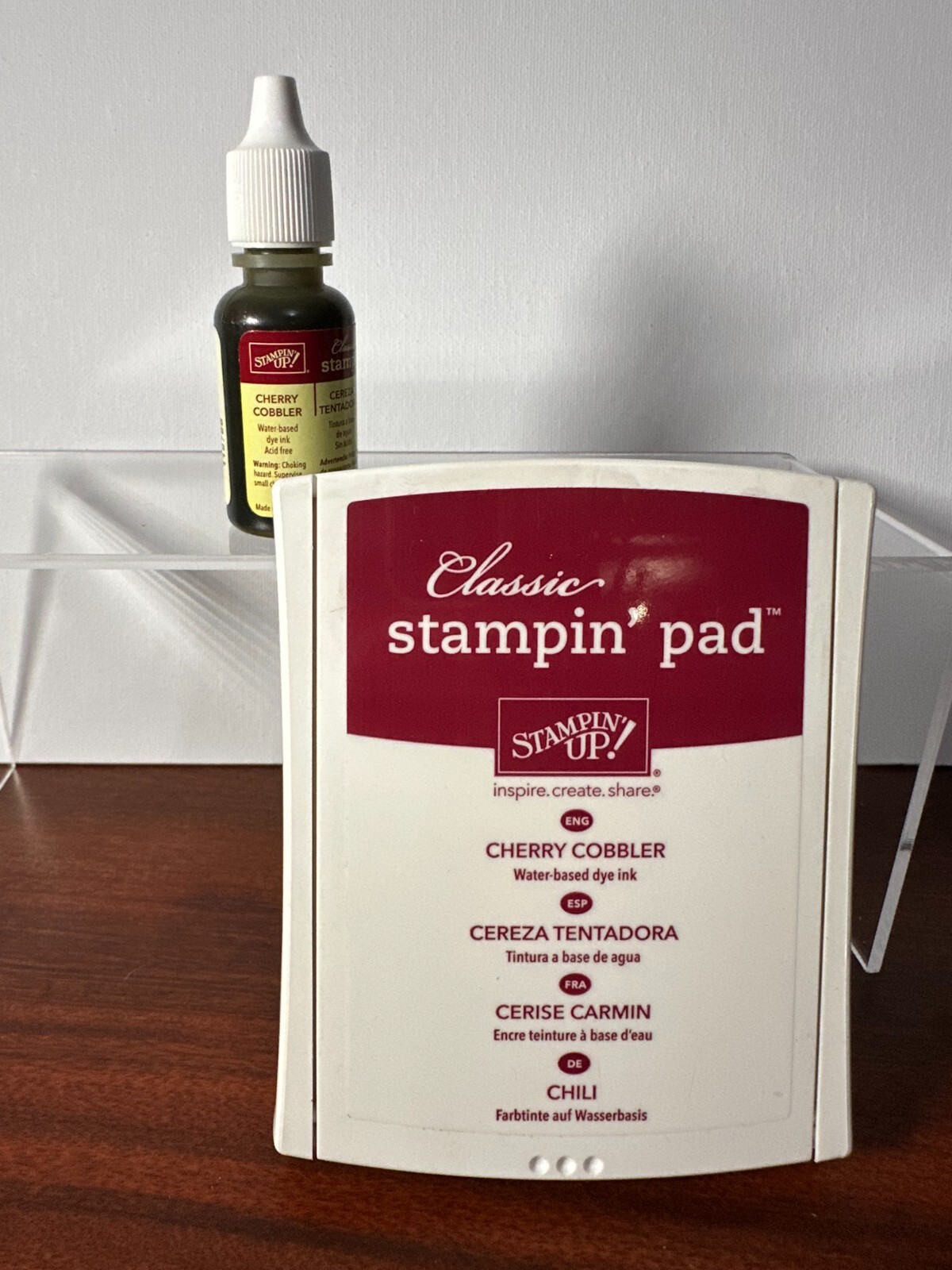 Stampin Up Classic Ink Refill & Pad ~ Cherry Cobbler ~ P2